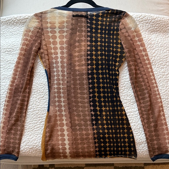 Jean Paul Gaultier SS1996 Lion Cyber Mesh Top - Picture 5 of 7